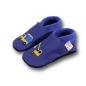 Preview: Krabbelschuhe Bagger und Laster auf royal
